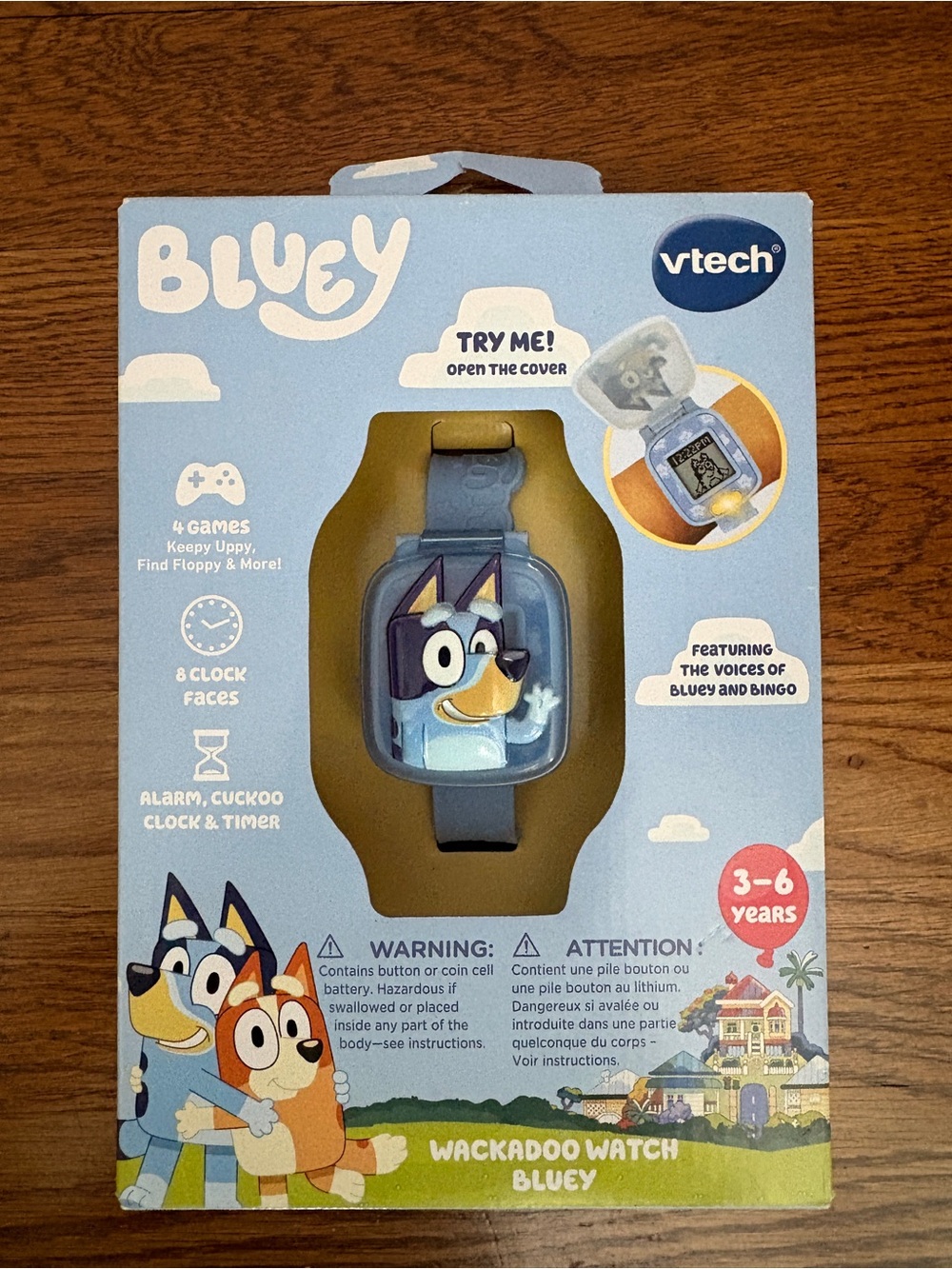 Bluey Kids Watch - Blue